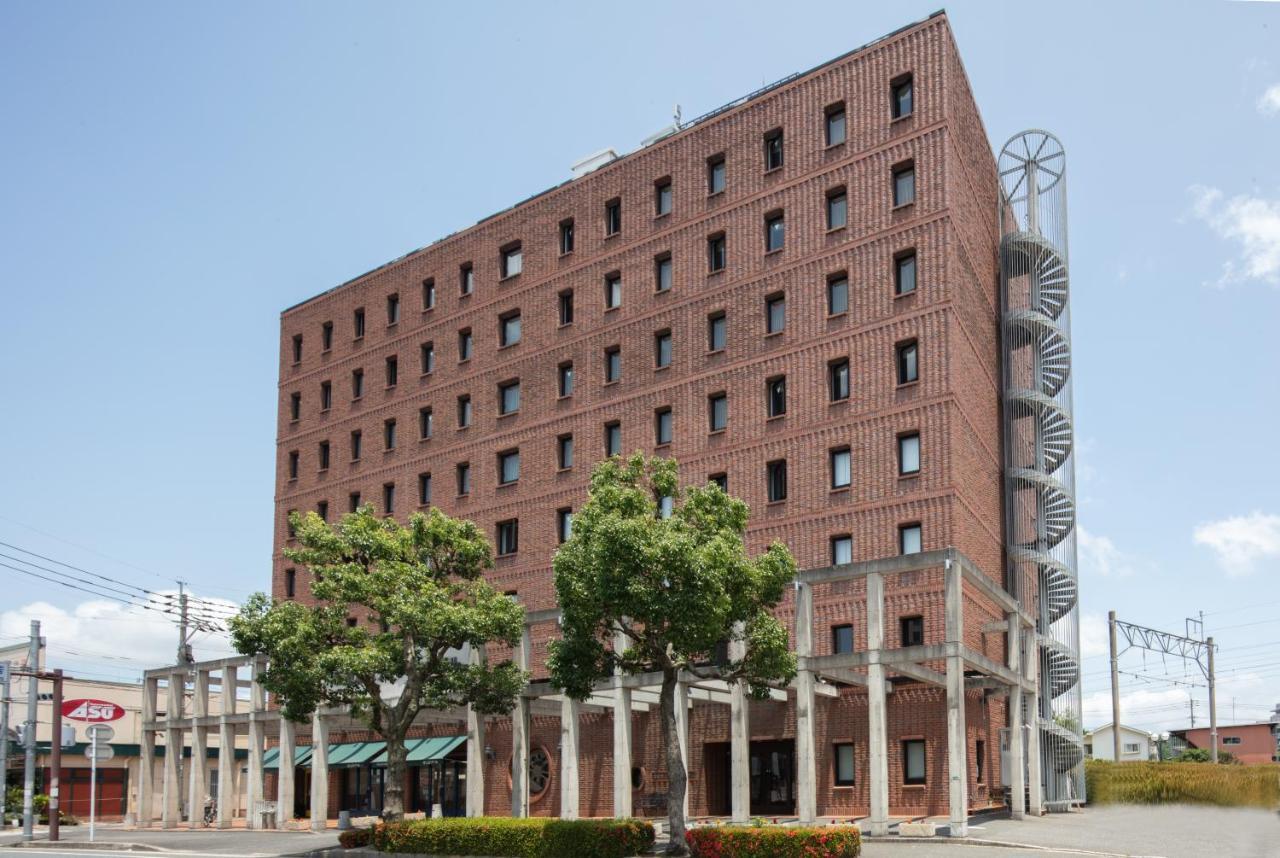 Shin Iizuka Station Hotel Exterior foto